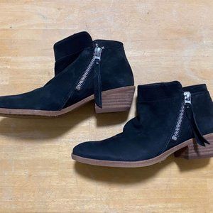 Sam Edelman Nubuck Leather ankle boots